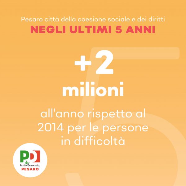 Pesaro città della coesione sociale e dei diritti