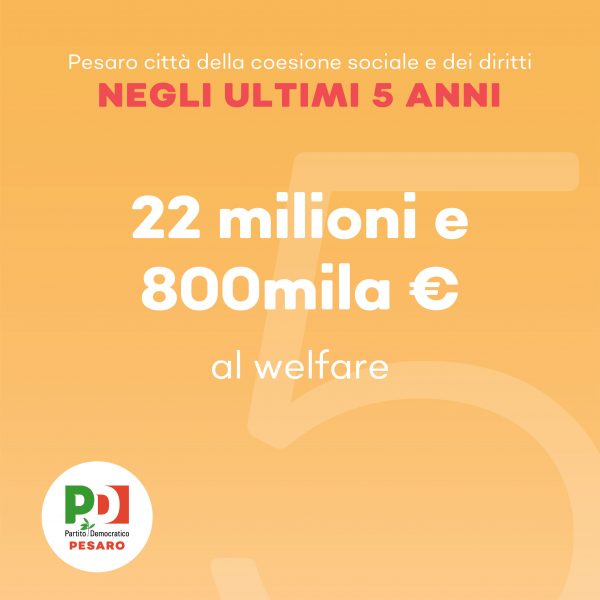 Pesaro città della coesione sociale e dei diritti